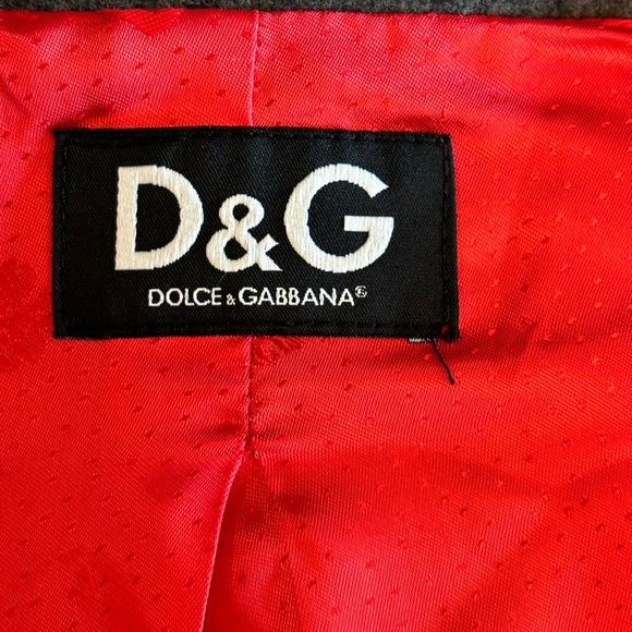 Dolce & Gabbana Gray Soft Balloon Sleeve Jacket 36 XS - Picture 13 of 16